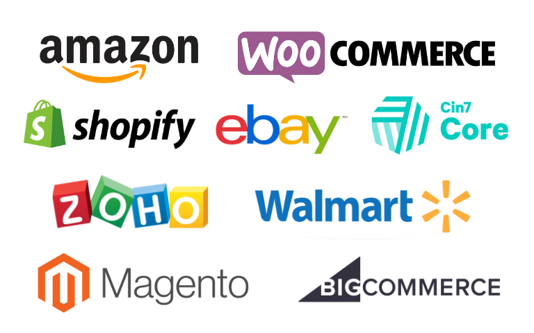 fulfillmate eCommerce Logos